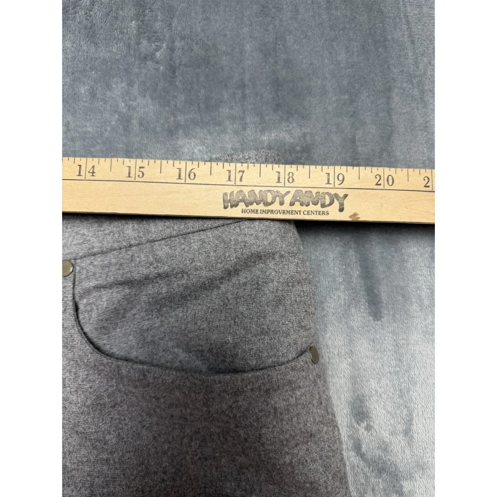 Incotex 5 Pocket Jean Cut Dress Pants Size 38x32 US Gray Cashmere Blend